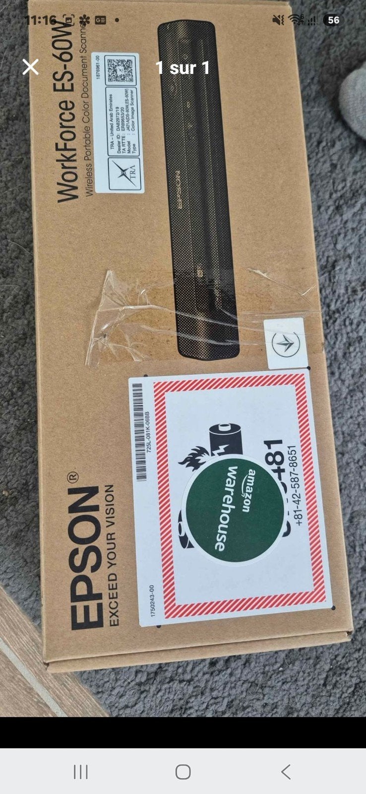 vend scaner portable epson, Ophalen, Windows, Epson, Nieuw