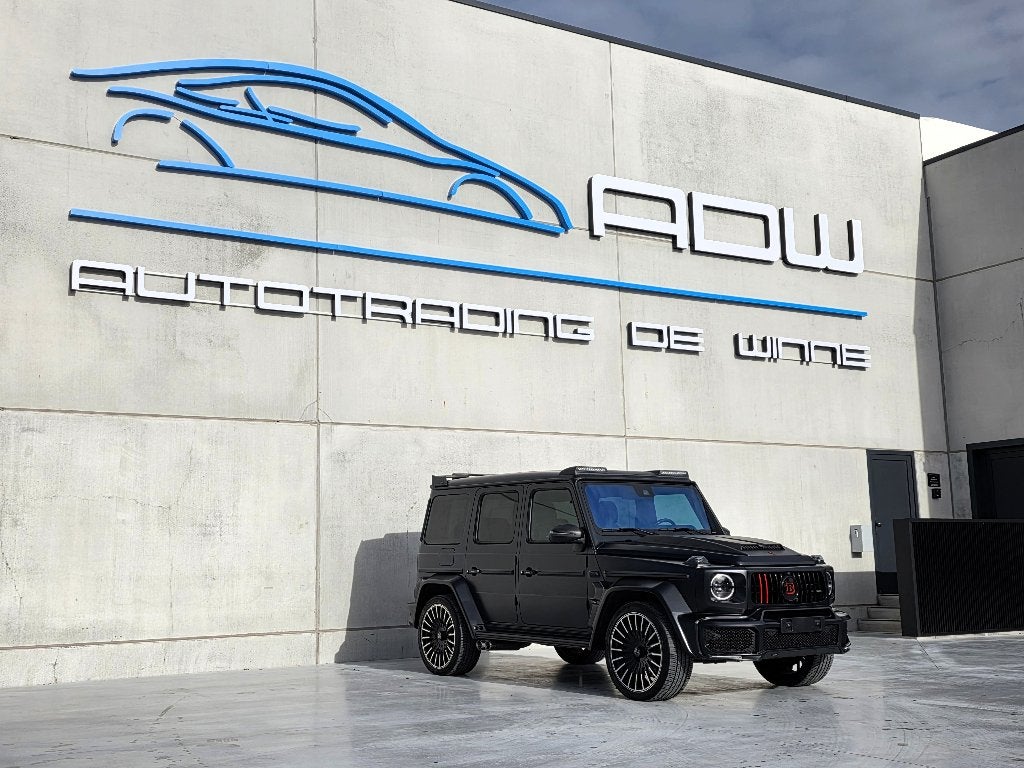 Mercedes G63 AMG BRABUS 700 - 2022 - 27.500 KM - FULL OPTION, Auto's, Automaat, Zwart, Leder, Bedrijf