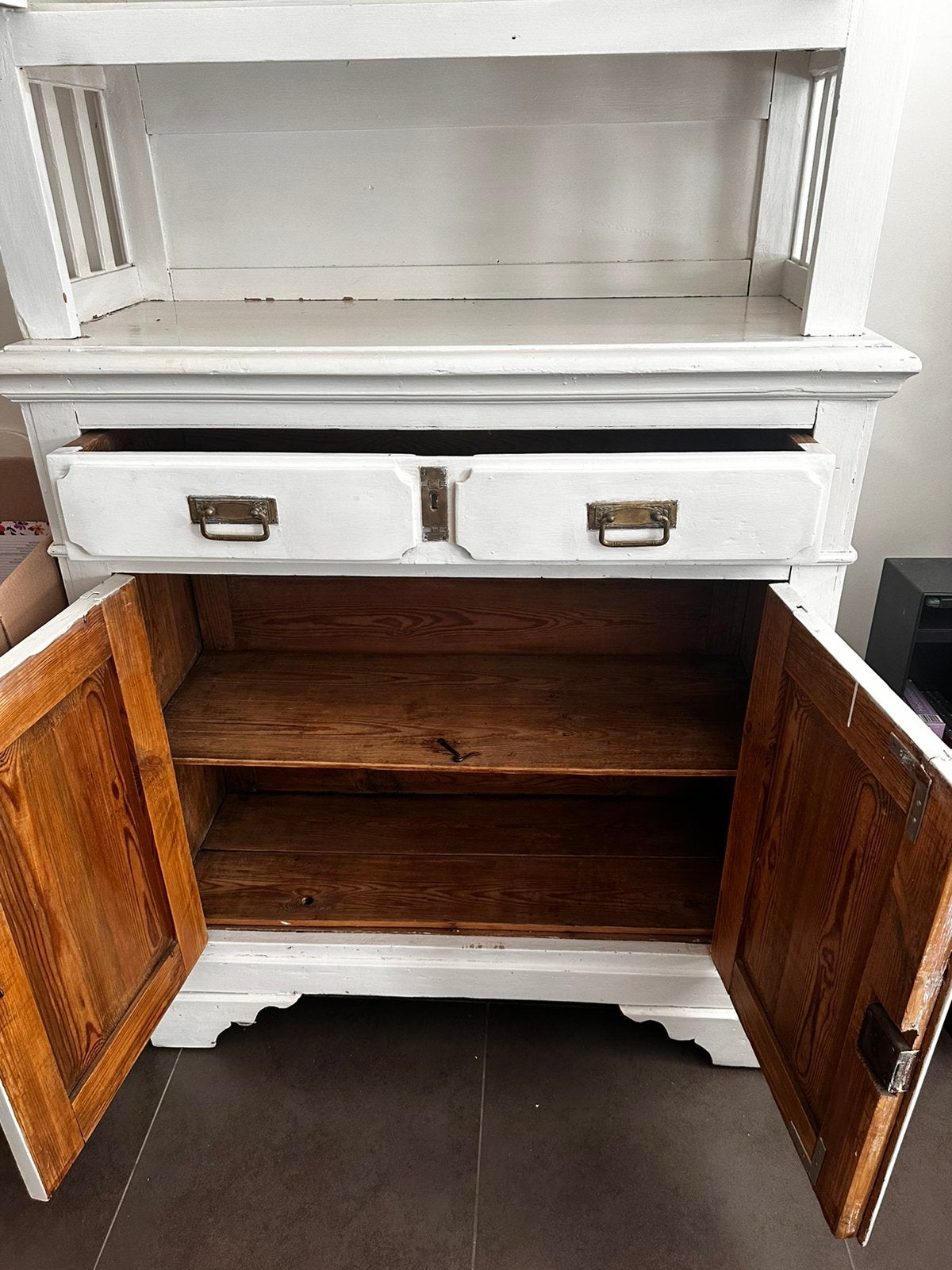 Armoire à vaisselle Bois de pin, Maison & Meubles, Avec tiroir(s), Cottage., Utilisé, 50 à 100 cm
