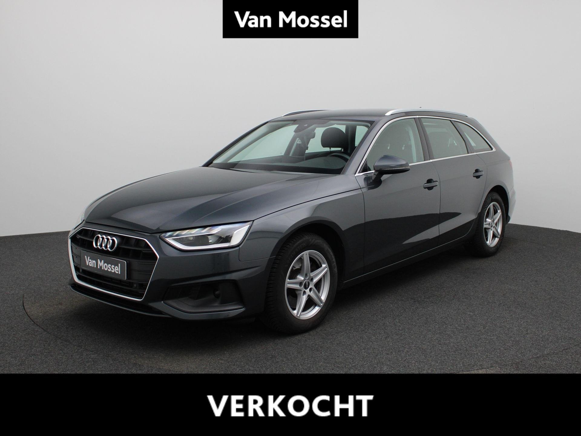 Audi A4 Avant 2.0 35 TFSi 110kW S tronic Attraction BE, Autos, Argent ou Gris, Entreprise, A4, Noir