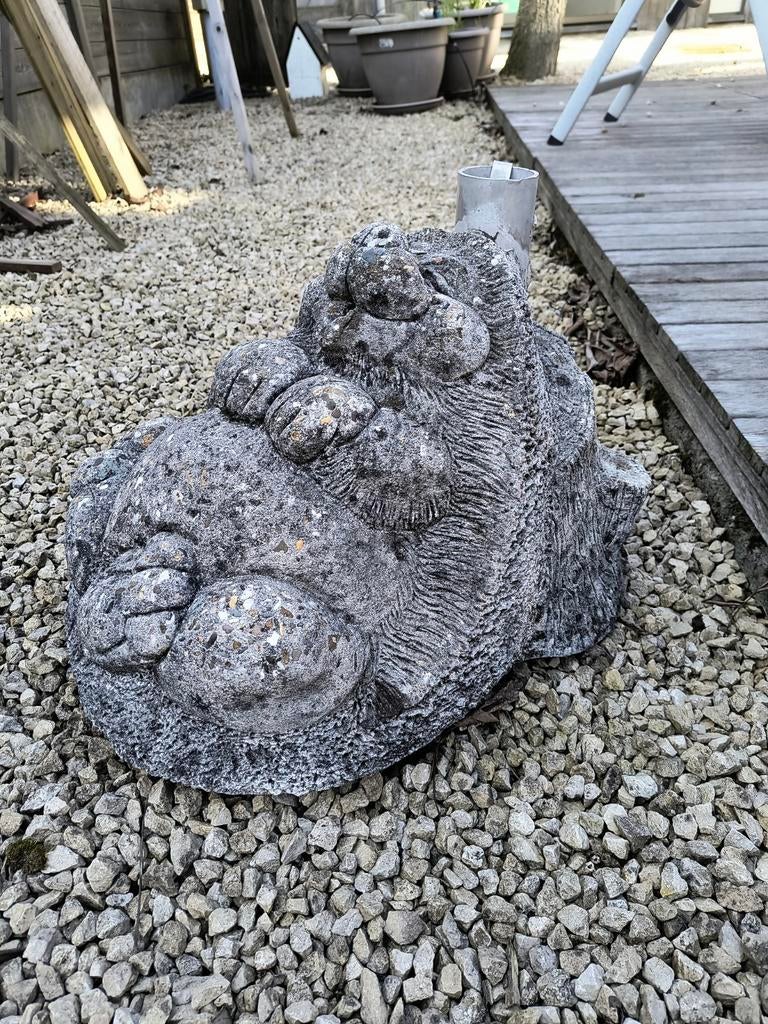 Betonnen parasolvoet egel, Tuin en Terras, Ophalen