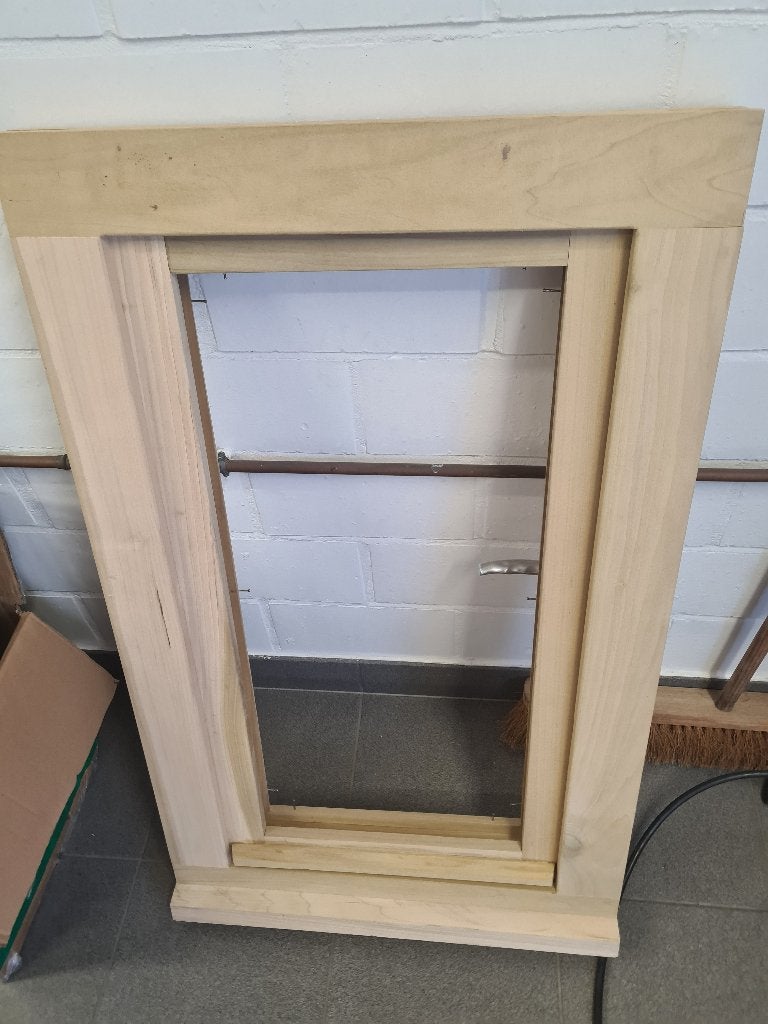 Houten raam, Ophalen, Nieuw, Hout, Raamkozijn