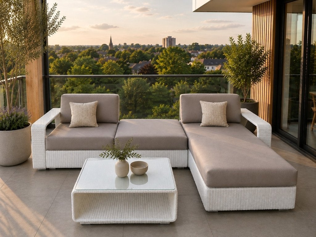 Luxe loungeset trendy design nu 750 euro, Ophalen of Verzenden, Nieuw