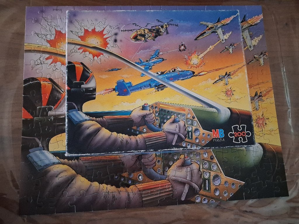 Puzzel Gi Joe action force, Ophalen of Verzenden, Zo goed als nieuw