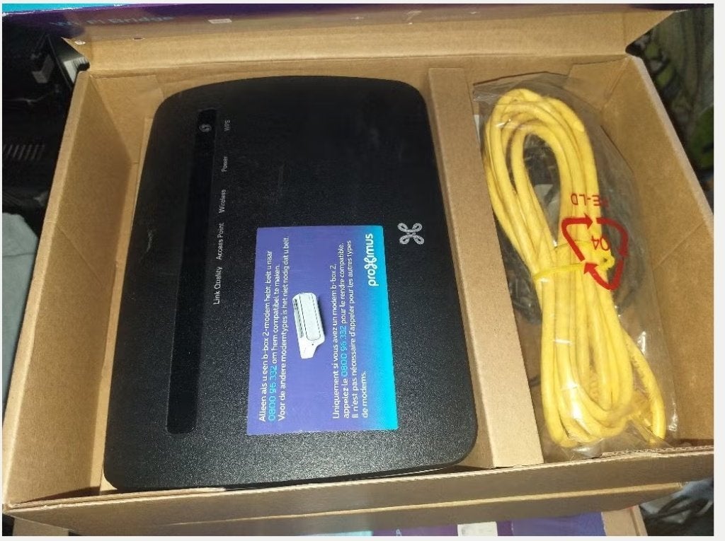 WiFi Bridge tg234 + câble, Enlèvement ou Envoi