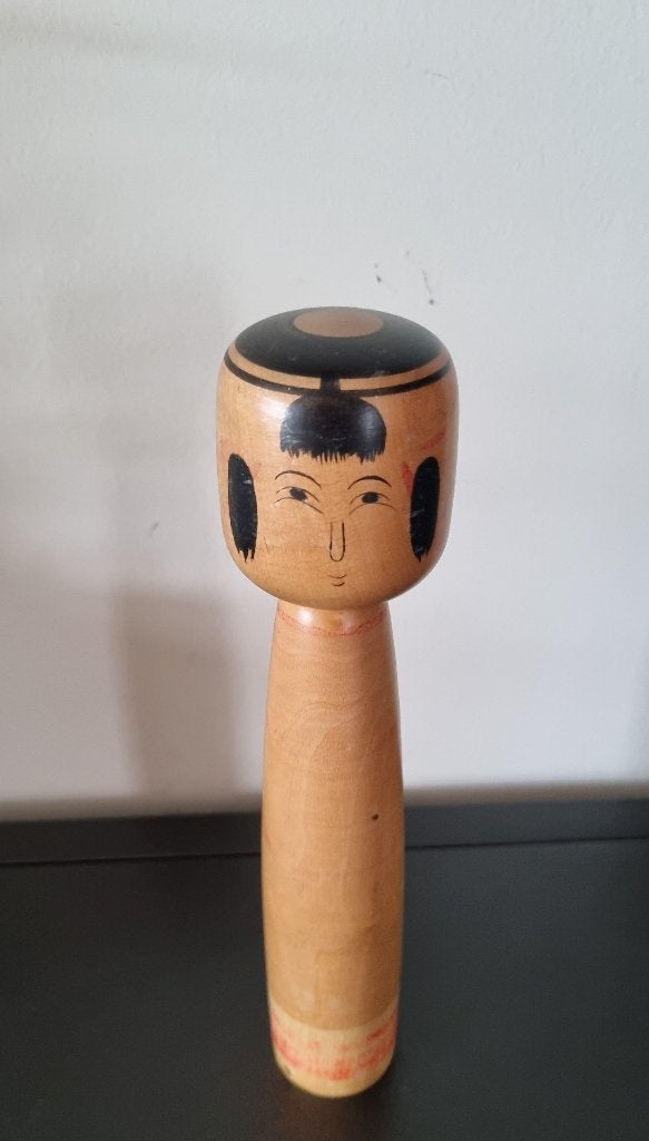 Vintage gesigneerde Tsuchiyu Kokeshi, Antiek en Kunst, Verzenden