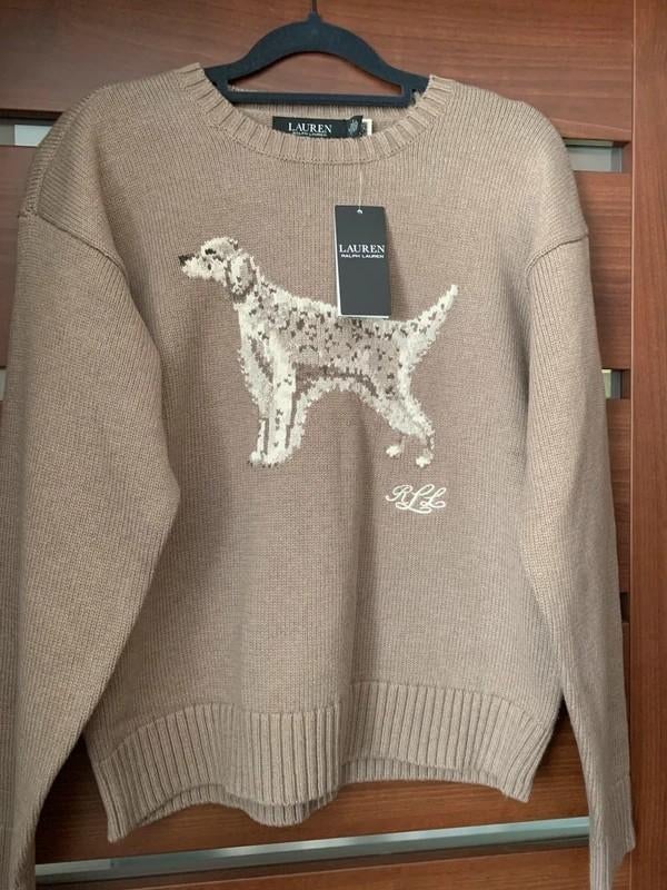 Ralph Lauren - Pull Golden Retriever - Taille M, Enlèvement ou Envoi, Neuf, Taille 38/40 (M)