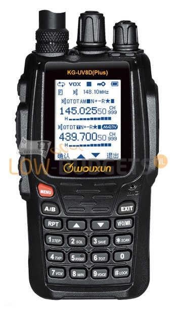 Wouxun KG-UV8D Plus Dualband Portofoon VHF/UHF, Envoi