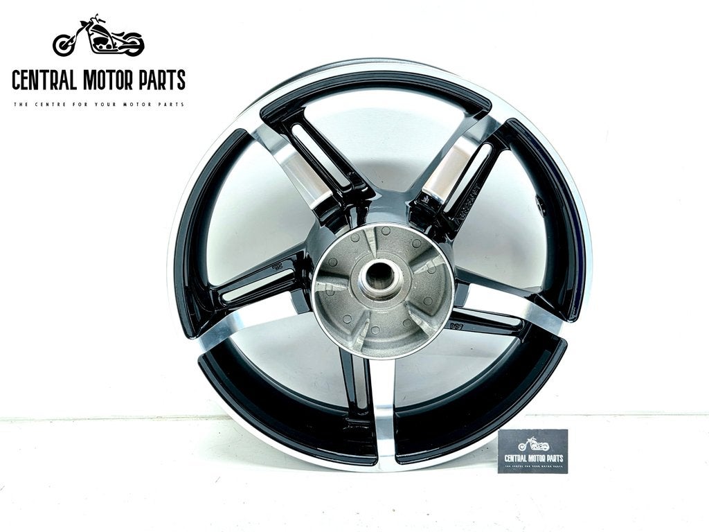 Black Machined achter Velg 18x5 Touring 2009-up, Motoren, Ophalen of Verzenden, Gebruikt