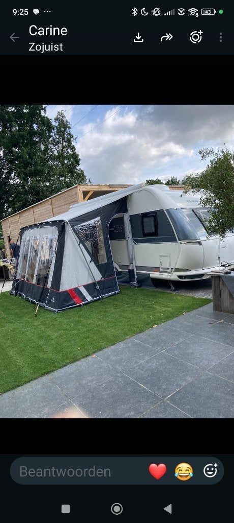 Caravan, Schokbreker, Hobby, Frans bed, Particulier