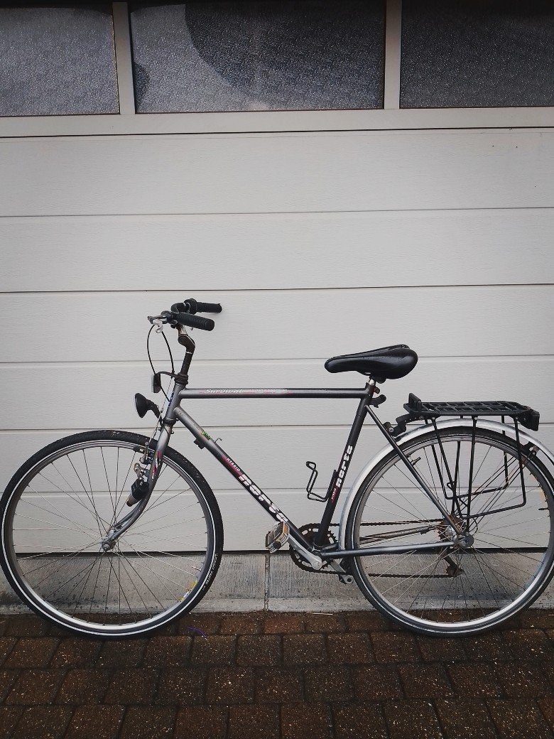 citybike, Fietsen en Brommers, Gebruikt, Vering, Velgrem, 53 tot 57 cm