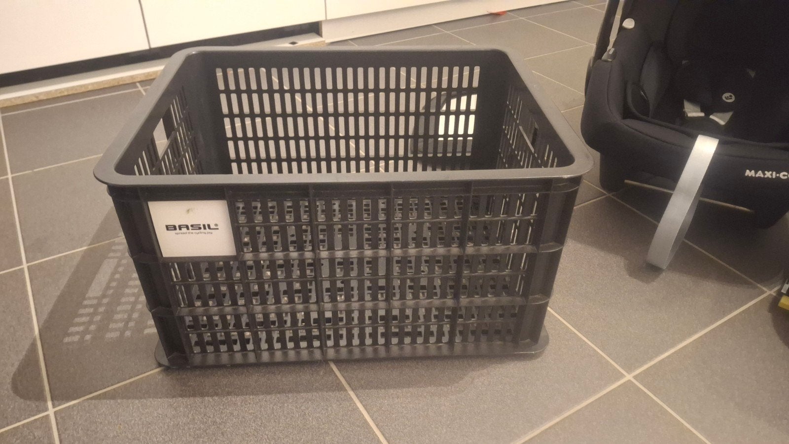 fietskrat, Ophalen, Zo goed als nieuw, Fietskrat, Basil