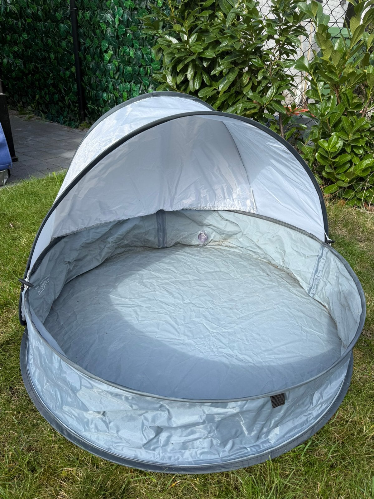 Babyzwembadje deryan met zonnescherm 1m diameter, Minder dan 80 cm, Rond, Ophalen of Verzenden, Opzetzwembad