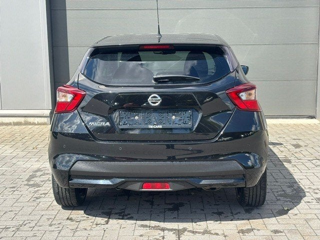 Nissan Micra Tekna 100pk, Auto's, Nissan, Voorwielaandrijving, Stof, Zwart, 5 deurs
