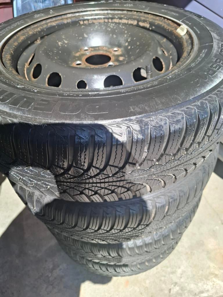 185/65/14 banden met velgen, Auto-onderdelen