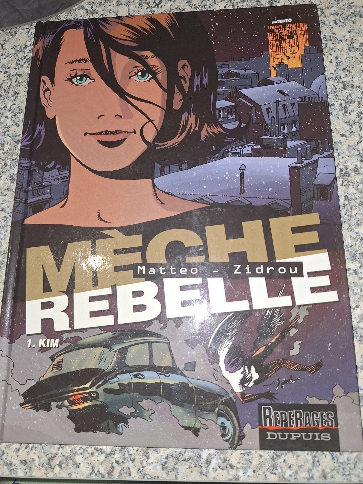 Mèche Rebelle 1 Kim Première édition, Une BD, Enlèvement, Comme neuf