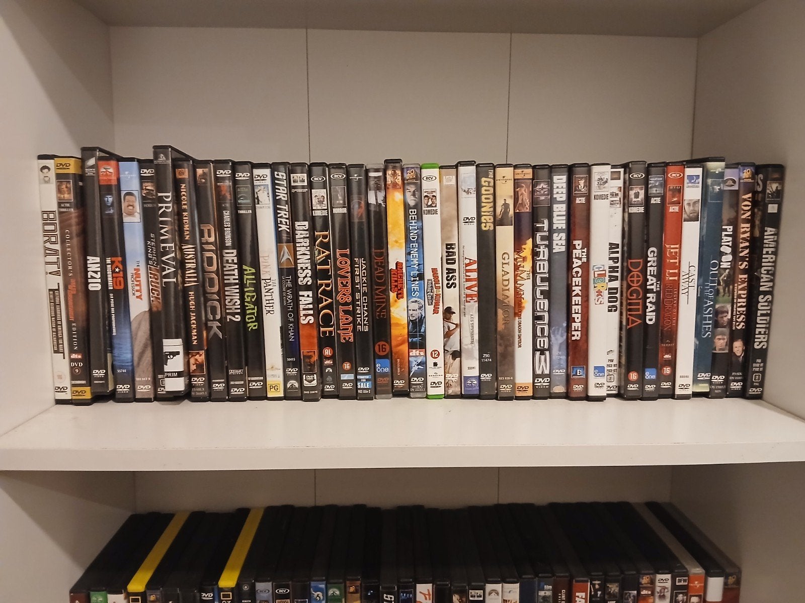 370 films dvds ( dvd kast aparte prijs), Turks, Gebruikt, Turks, Alle leeftijden