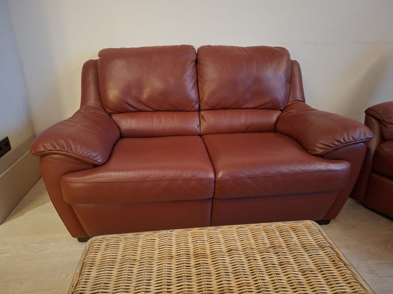 Lederen zetel (tweezit) Natuzzi, Enlèvement