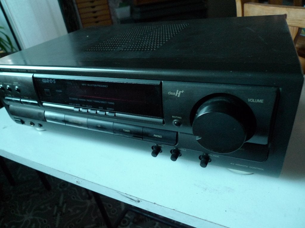 Récepteur stéréo Technics SA- EX100, TV, Hi-fi & Vidéo, Enlèvement ou Envoi, Utilisé, Stéréo, 60 à 120 watts