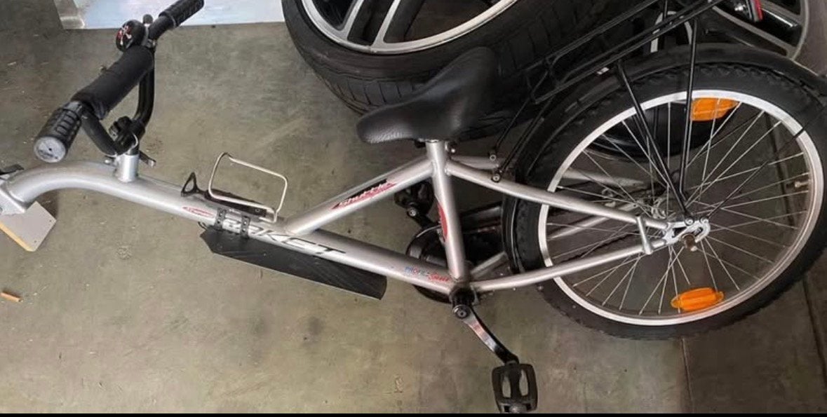 Aanhangfiets, Fietsen en Brommers, Fietsaccessoires | Aanhangwagens en Karren, Ophalen, Gebruikt, Aanhangfiets