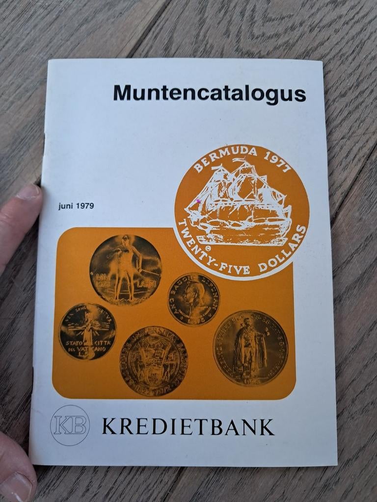 Muntencatalogus 1979, Kredietbank, Ophalen of Verzenden