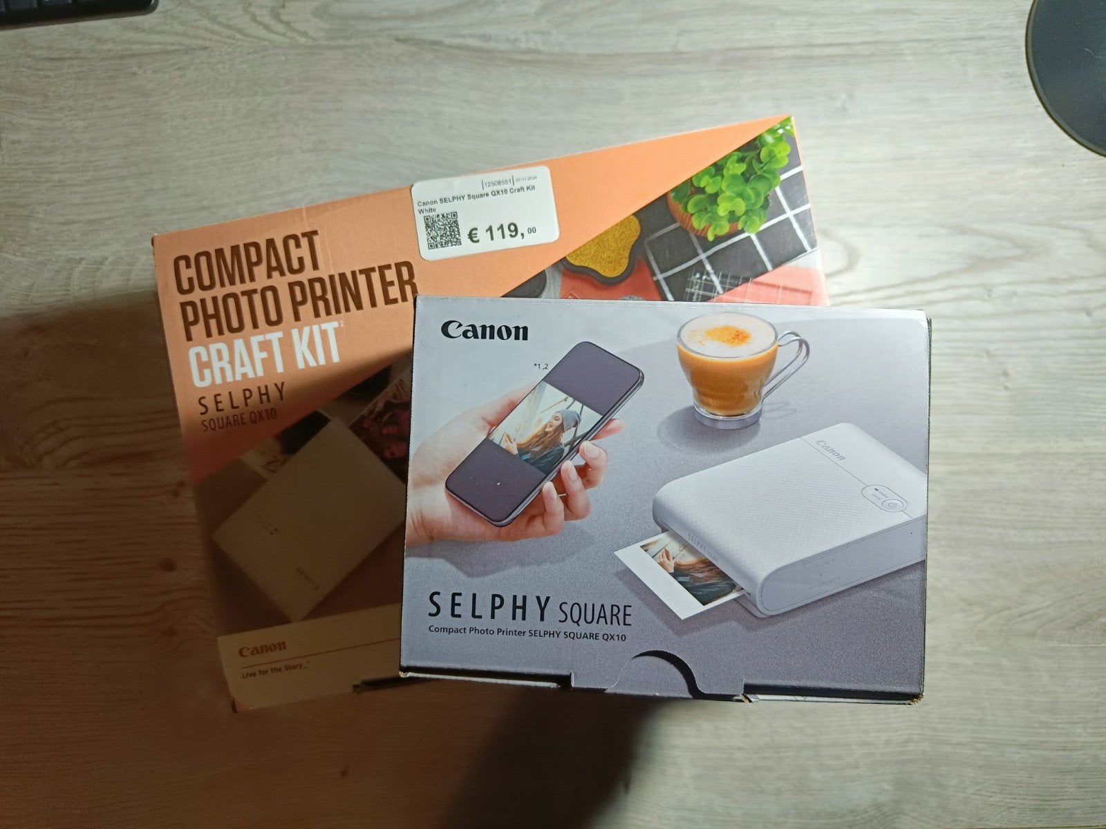 Canon SELPHY, Enlèvement, Canon