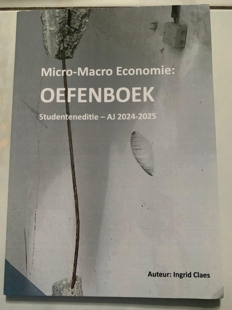 Micro Macro economie oefenboek, Boeken, Ophalen, Gelezen, Economie