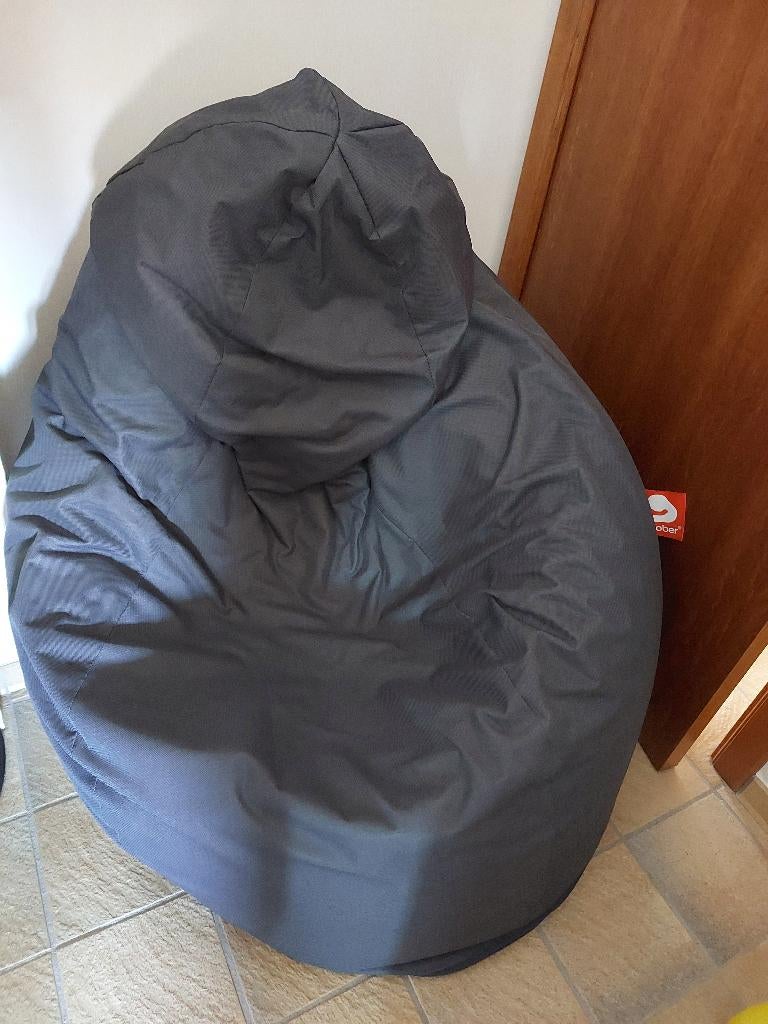 zitzak Whoober, Ophalen, Zo goed als nieuw, Geel, Zitzak