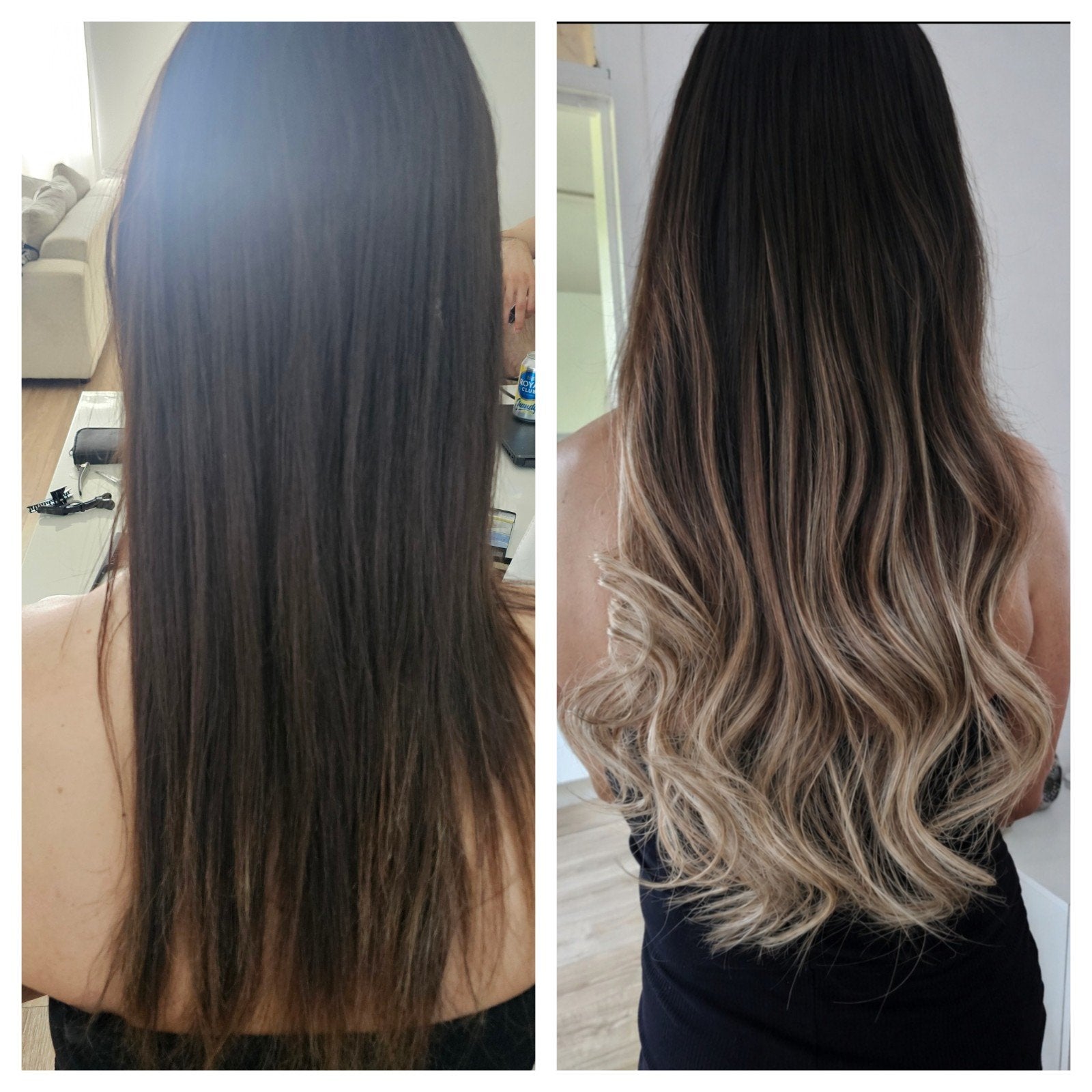 ️ 🤩 Haarverlenging Keratine extensions ️😍, Ophalen of Verzenden, Nieuw, Pruik of Haarverlenging
