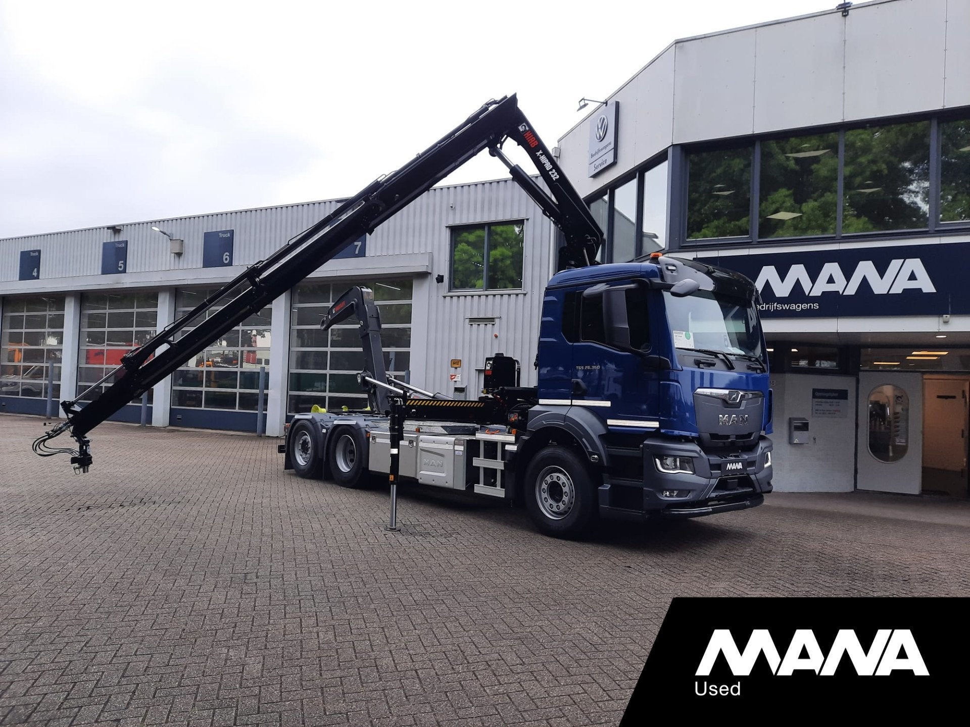 MAN TGS 26.360 6x2/4 Nieuw 2024 registratie! Multilift Haaka, Autos, Camions, Argent ou Gris, Achat, Euro 6, Entreprise