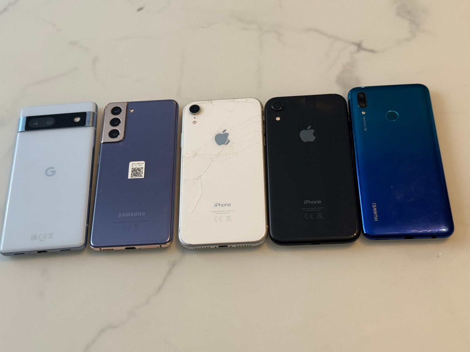 Lot téléphones pour pièces ou pour connaisseurs, Télécoms, Enlèvement, Comme neuf, Galaxy S21