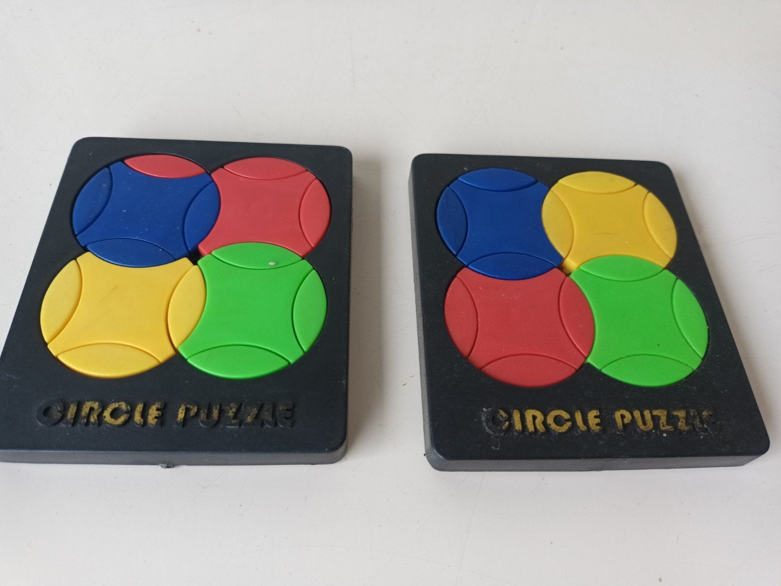 2 Vintage Circle Puzzles (Whirligig) uit de jaren 80!, Enlèvement ou Envoi, ###, ###, ###