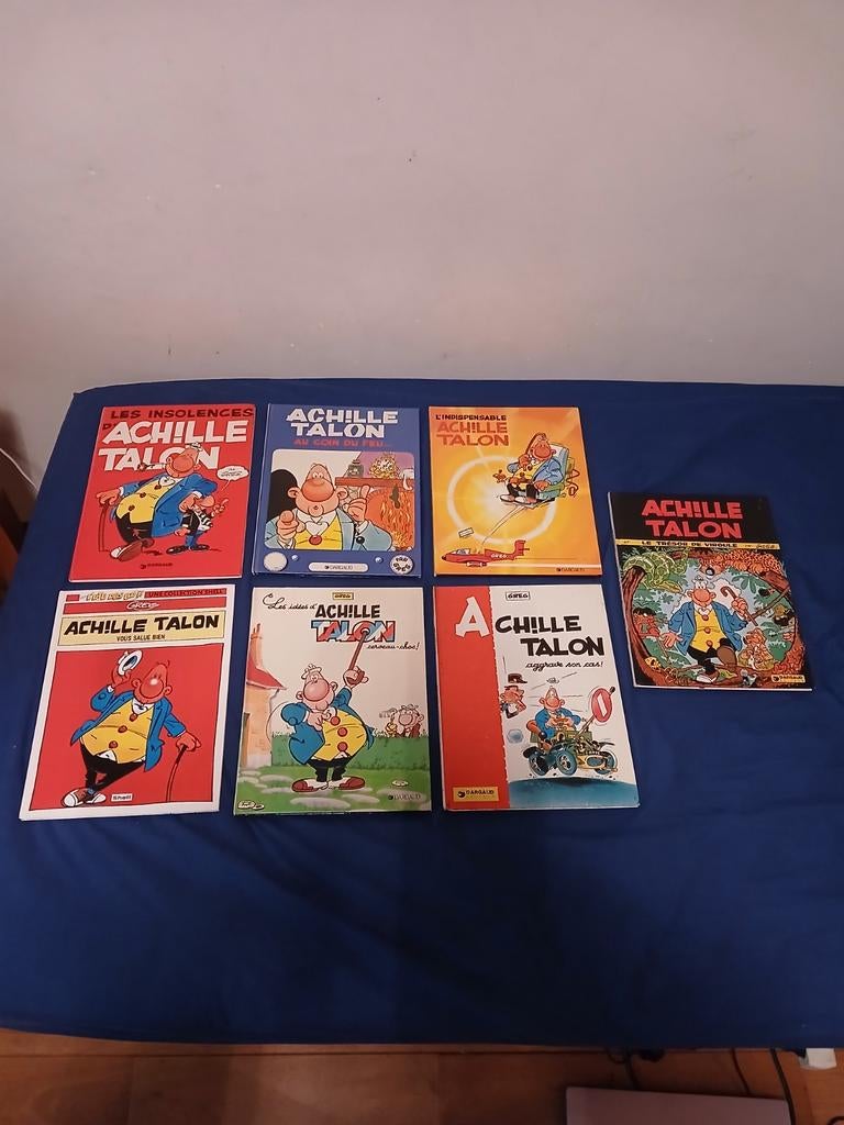 7 BD Achille Talon en très bon état, Plusieurs BD, Greg, Enlèvement ou Envoi, Comme neuf