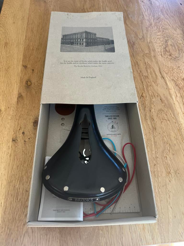 Brooks zadel Standard imperial Black, Ophalen, Nieuw