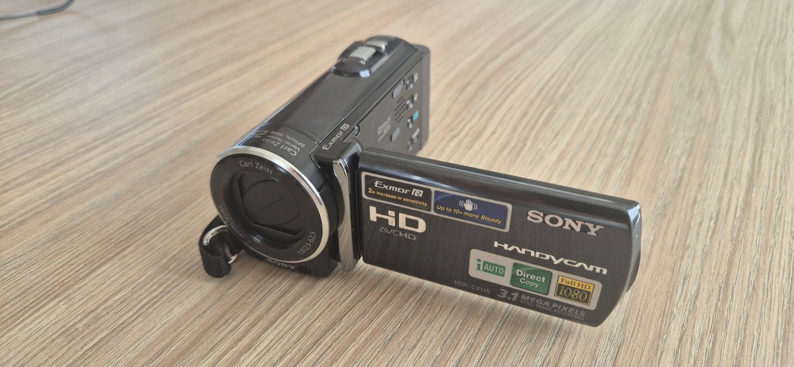 Sony Handycam HDR-CX115, 3.1Mp, Audio, Tv en Foto, Ophalen, Sony