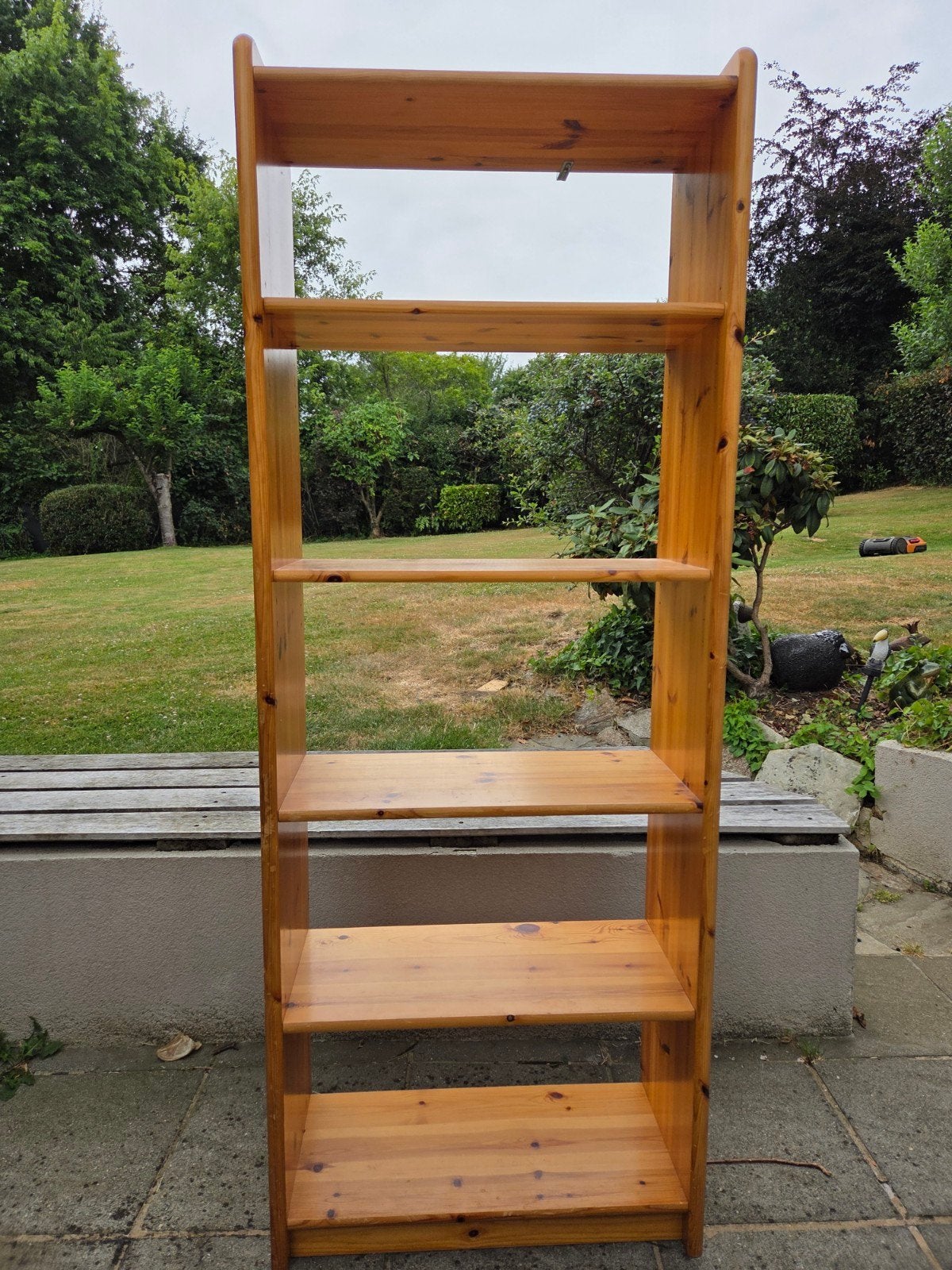 Étagère/bibliothèque en pin massif 6 planches, Huis en Inrichting, Kasten | Stellingkasten, Ophalen