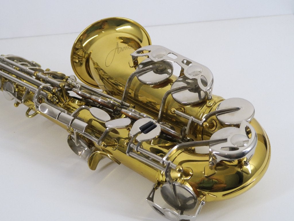 Armstrong altsaxofoon (C.G.Conn) in perfecte staat., Overige typen, Ophalen of Verzenden, Zo goed als nieuw, Met koffer