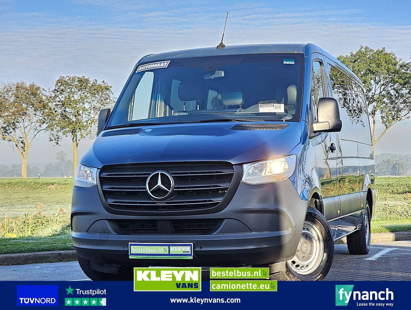 Mercedes-Benz SPRINTER 314 L2H1 Tourer Personenbus Kombi 9 P, Auto's, Automaat, Blauw, Mercedes-Benz, Diesel