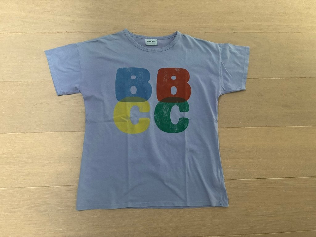 Paarse T-shirt van Bobo Choses (Maat 12-13 jaar / 155), Jongen of Meisje, Ophalen of Verzenden, Zo goed als nieuw, Shirt of Longsleeve