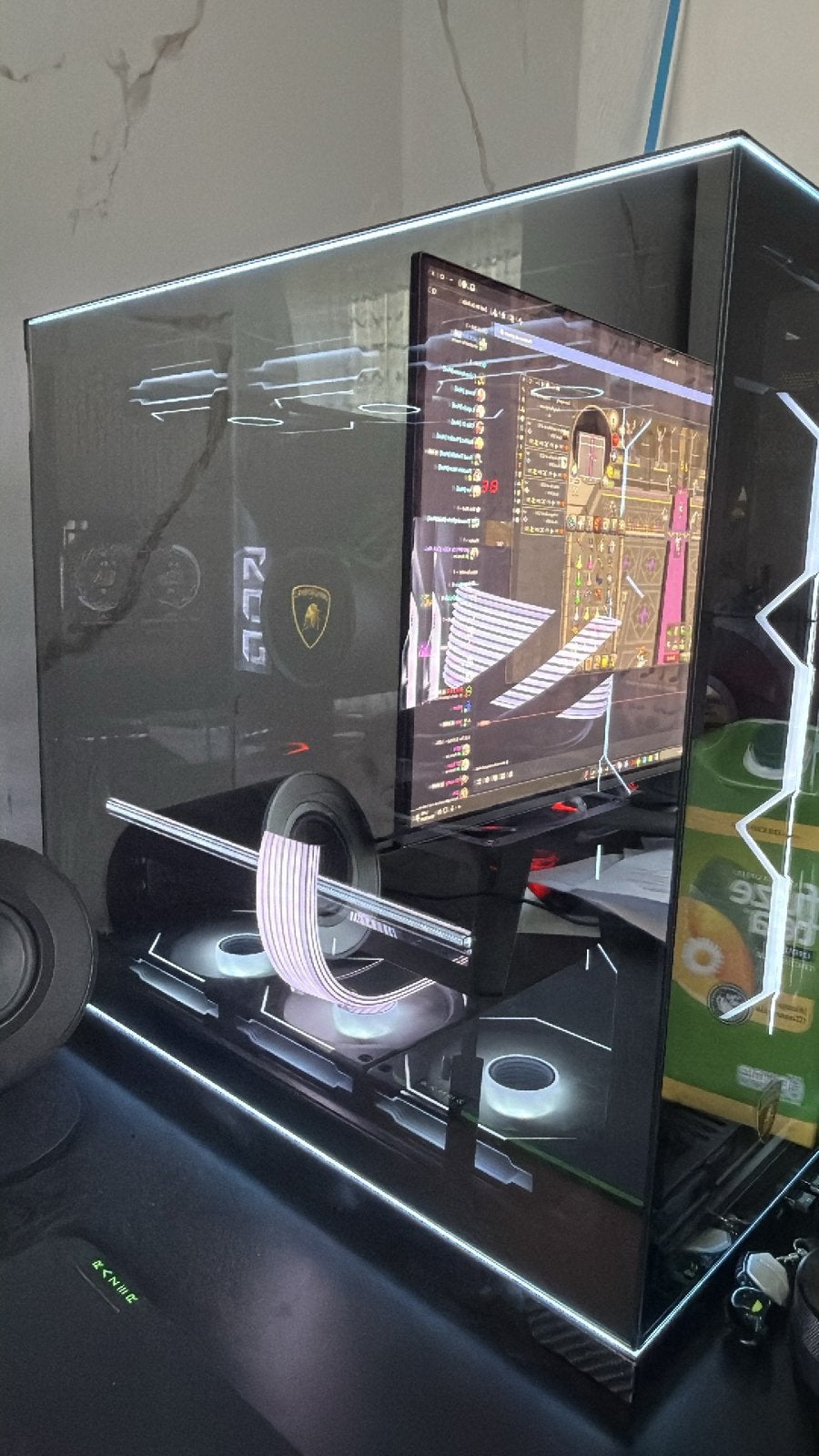 HIGH END BUILD RTX 5090 ASTRAL PC /Lamborghini case, Ophalen