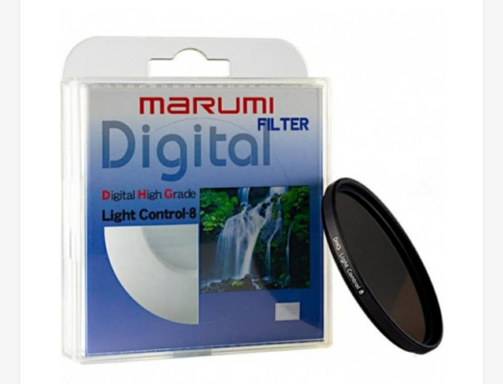 Marumi DHG Light Control 8 ND Grijsfilter 77mm, Nieuw, Marumi, 70 tot 80 mm, ND-filter