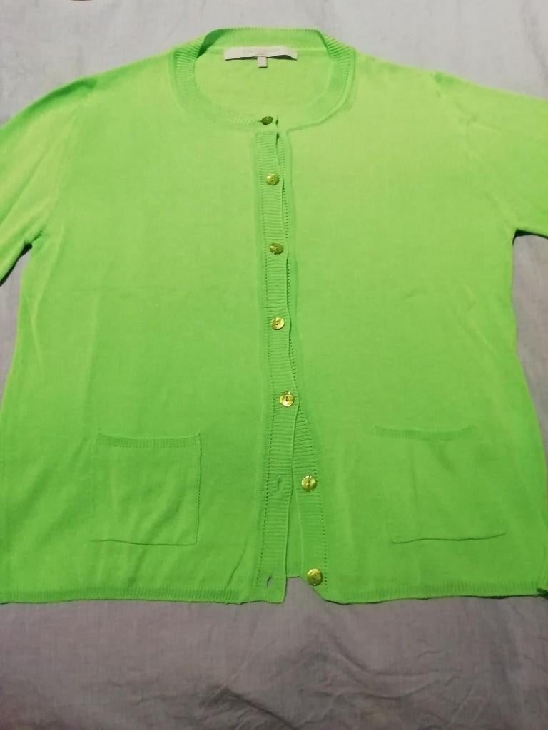 Mooie fijne gilet dames, la fée Maraboutée, Neuf, Taille 38/40 (M), Enlèvement ou Envoi, Vert
