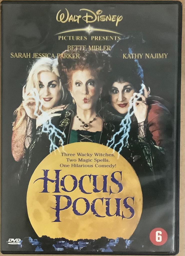 Hocus Pocus (1993) Dvd Bette Midler, CD & DVD, DVD | Comédie, Utilisé, À partir de 6 ans, Enlèvement ou Envoi