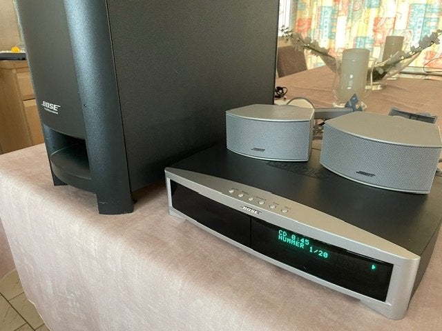 BOSE 3.2.1 GS Series III - als nieuw in originele doos, Audio, Tv en Foto, Home Cinema-sets, Zo goed als nieuw, Overige spelers