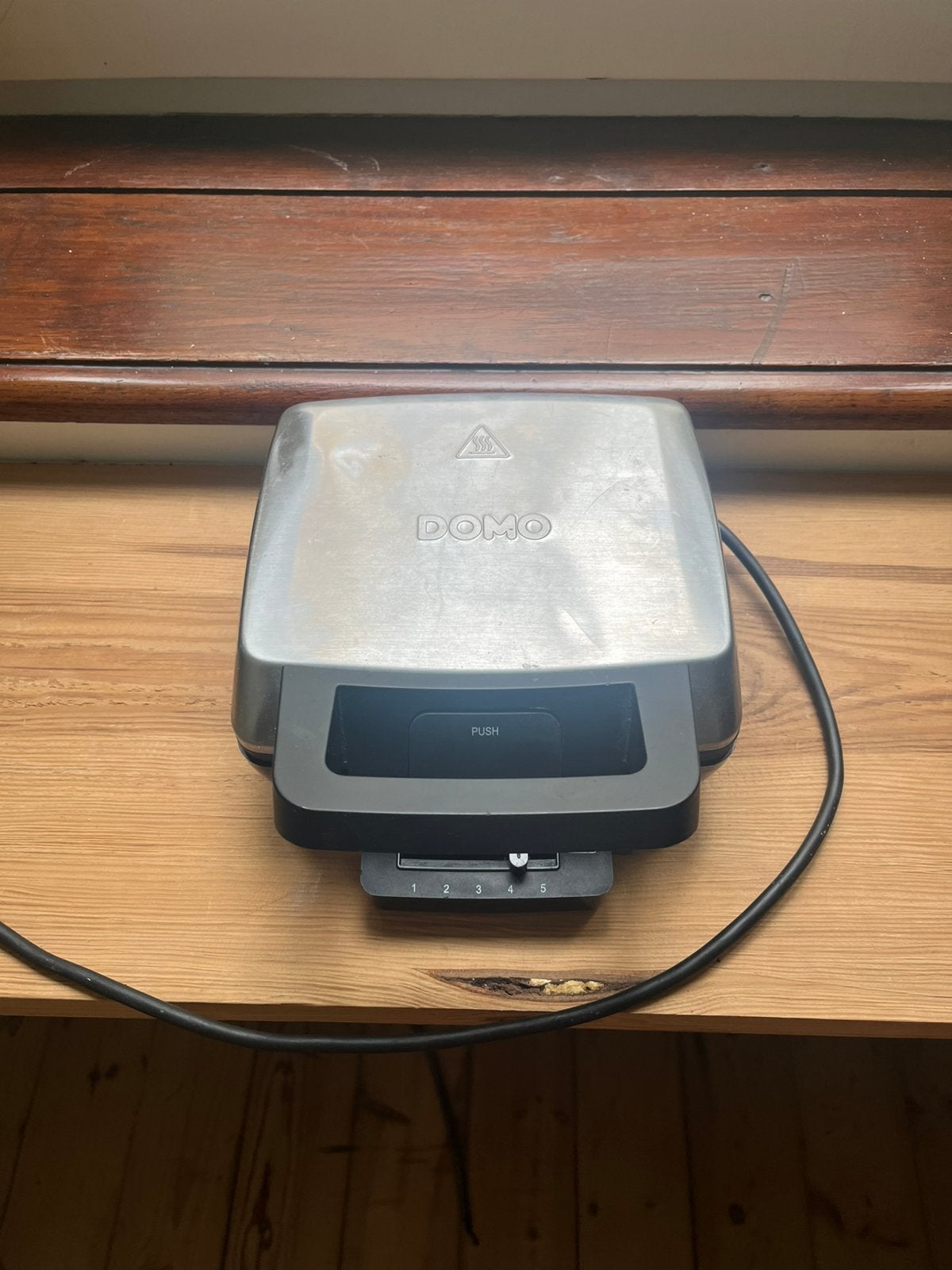 Domo waffle maker gaufrier wafelijzer, Enlèvement ou Envoi, Utilisé