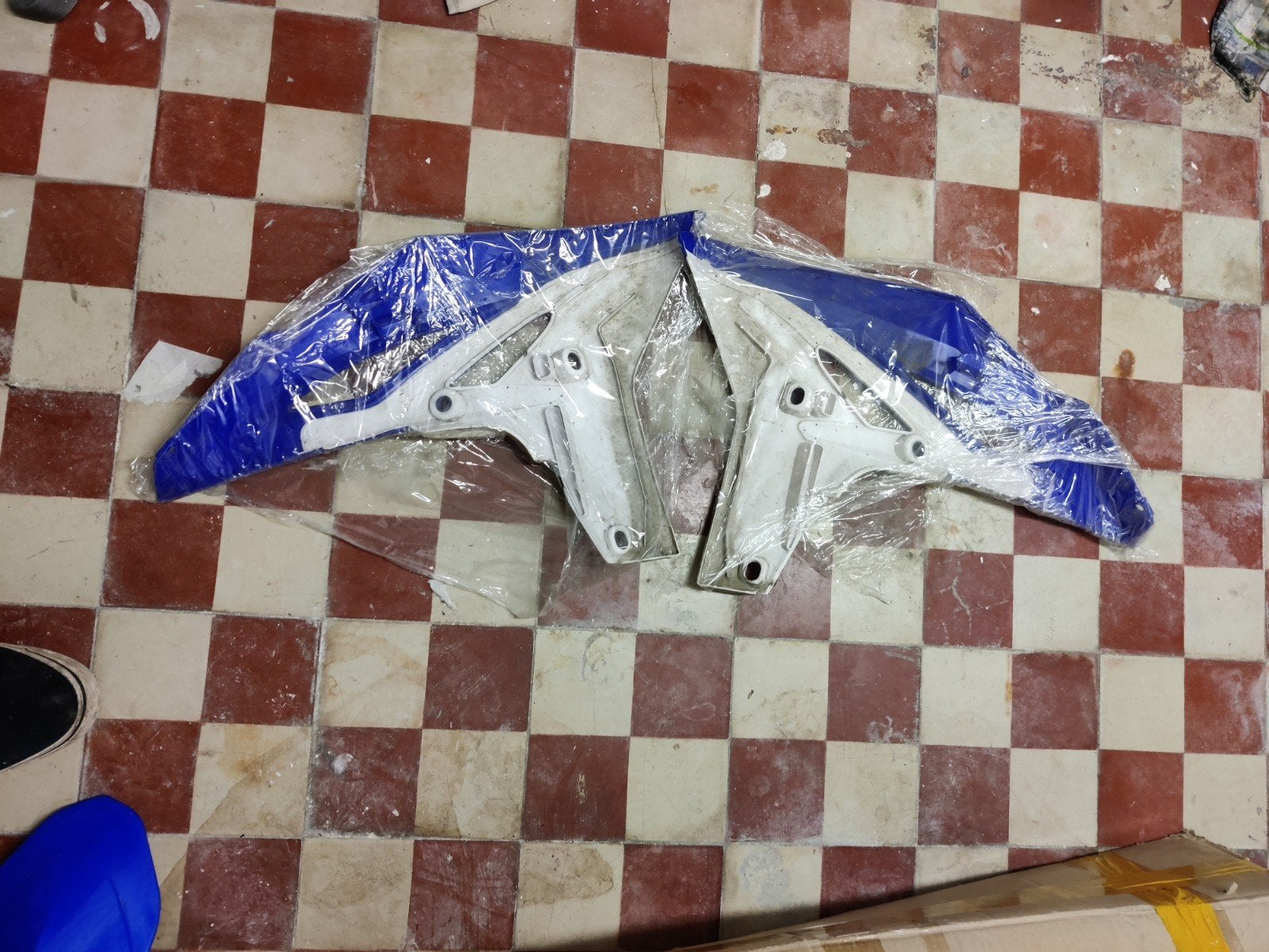 Yamaha RedBull WR450F kuipwerk, Ophalen, Gebruikt