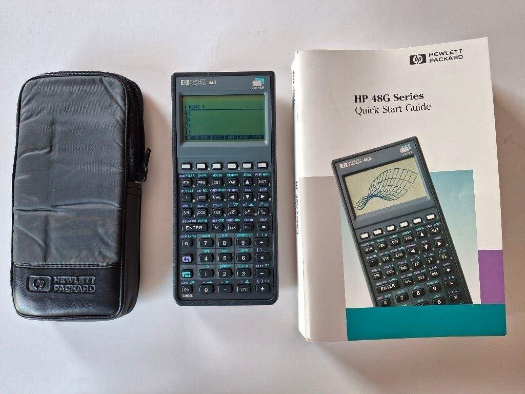 Hewlett Packard HP 48G Calculator 32K RAM, Diversen, Rekenmachines, Ophalen of Verzenden, Grafische rekenmachine, Zo goed als nieuw