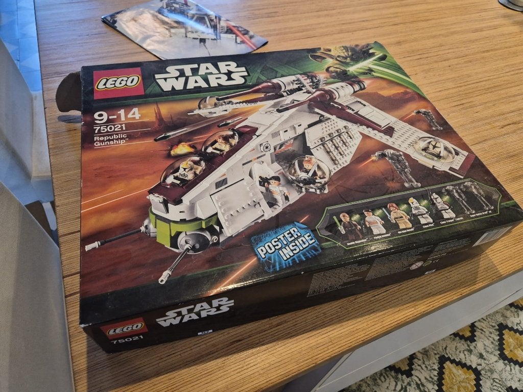 lego star wars 75021 republic gunship, Gebruikt, Star Wars, Lego, Ophalen of Verzenden