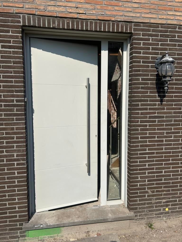 Aluninium ramen en deuren, Ophalen, Gebruikt, Aluminium, Inclusief glas