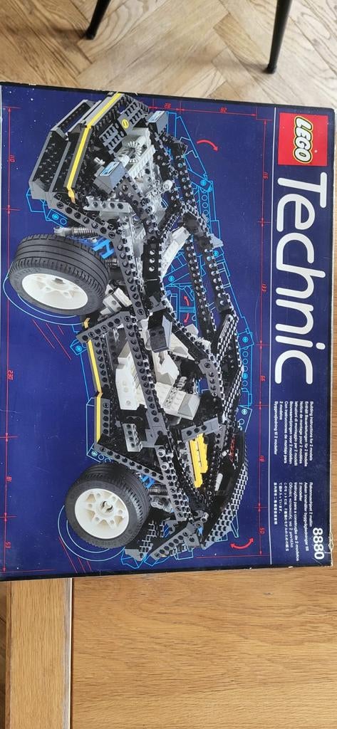 Lego Technic 8880 Super Car 1994, Enlèvement, Complet, Lego, Technic